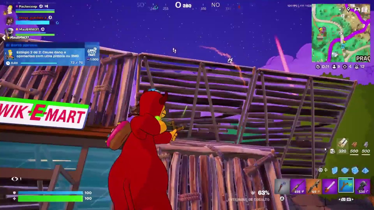 JOGANDO FORTNITE NO PS5 PRO