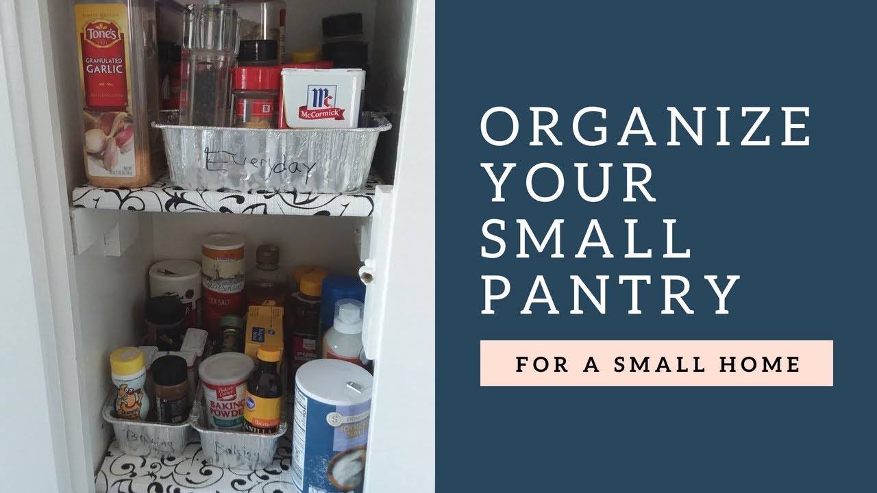 Small Home Kitchen Pantry Organization