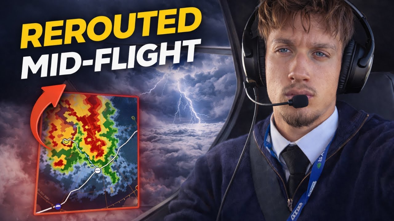 Reroutes & Dodging Weather - Real Student Pilot Choices