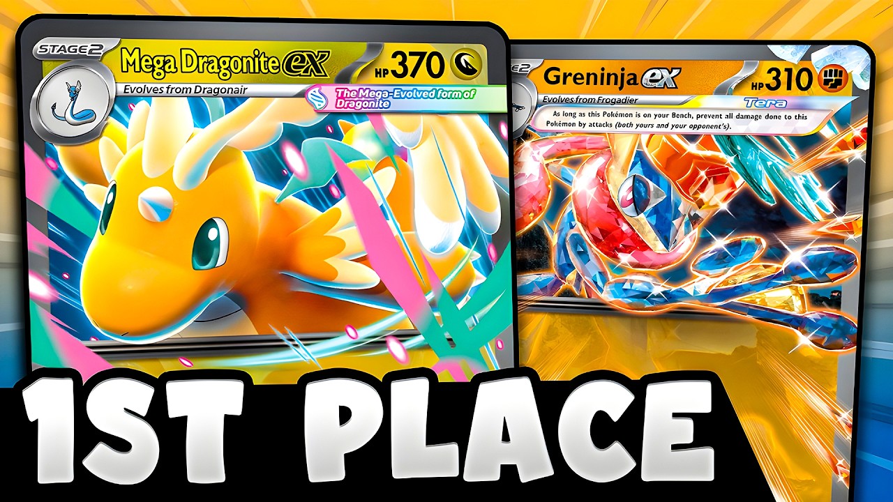 This 1st Place Greninja & Mega Dragonite Deck is WEIRD