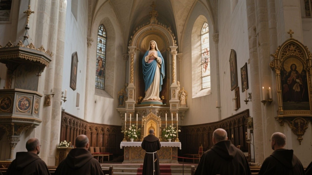 Peaceful Morning Hymns to Our Lady | Quiet Eucharistic Worship in Sacred Silence