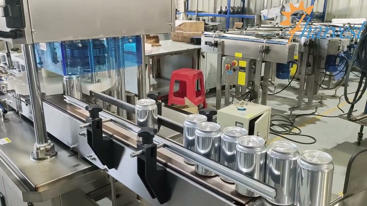 Jus d'ananas enti&egrave;rement automatique,  boisson, machine &agrave; sceller les canettes en aluminium