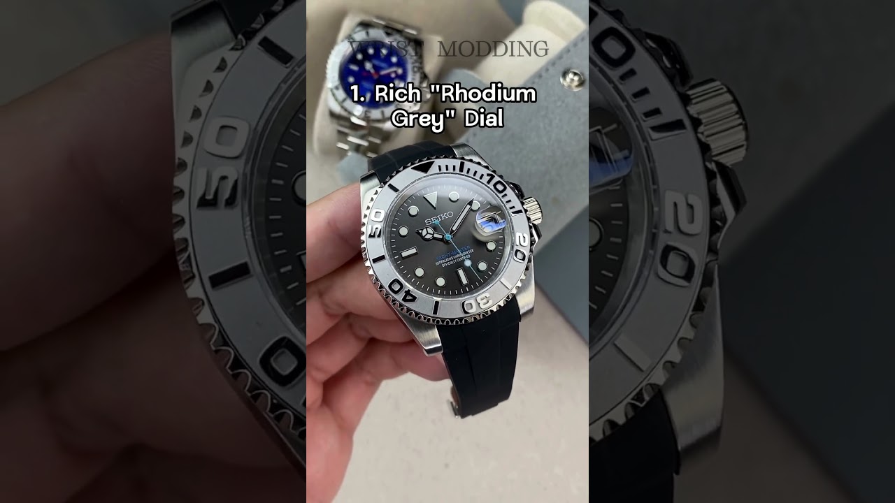 Men's watches for 2024 - Seiko MOD YachtMaster #seikomod #watches