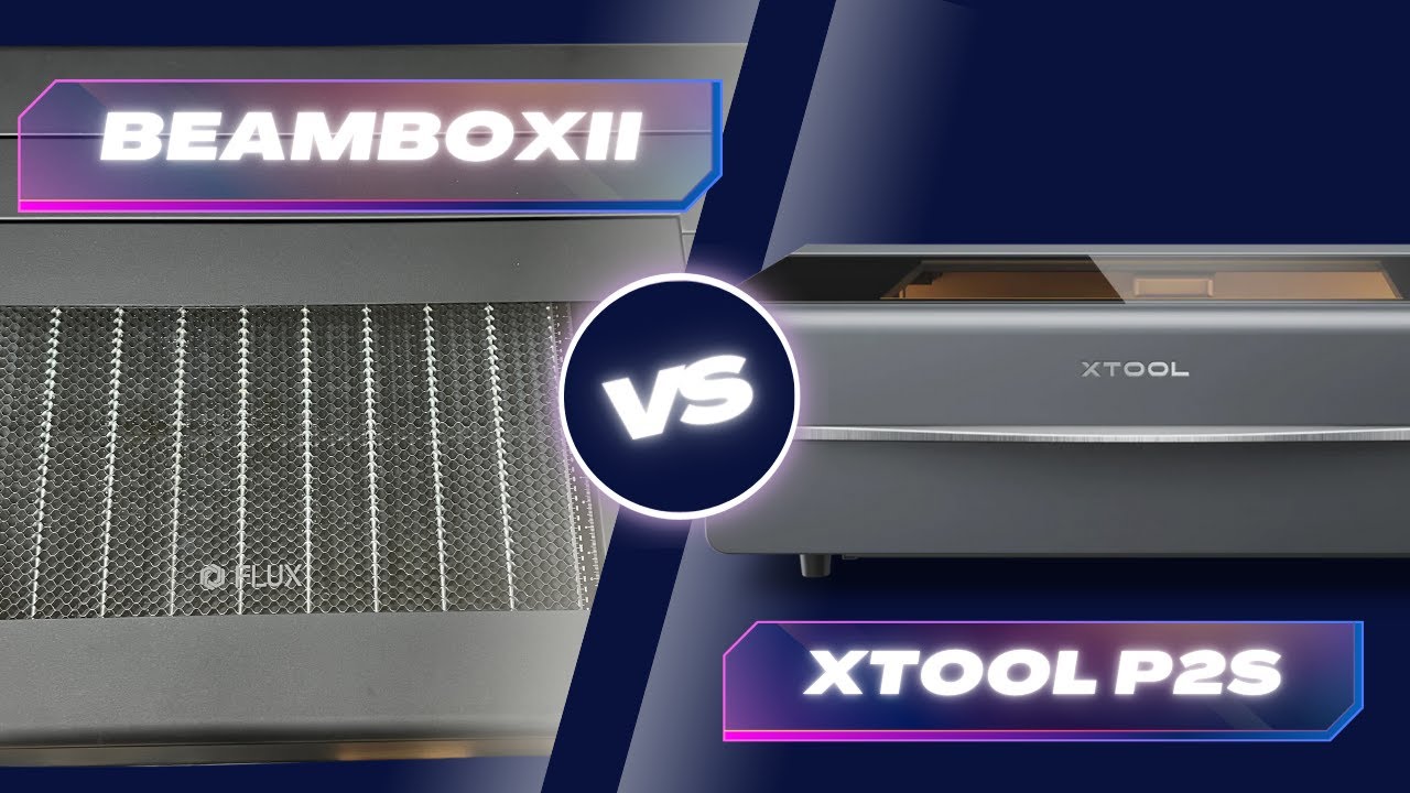 【Beambox II vs Xtool P2S】人気の家庭用レーザー加工機を徹底比較！どちらがベスト？
