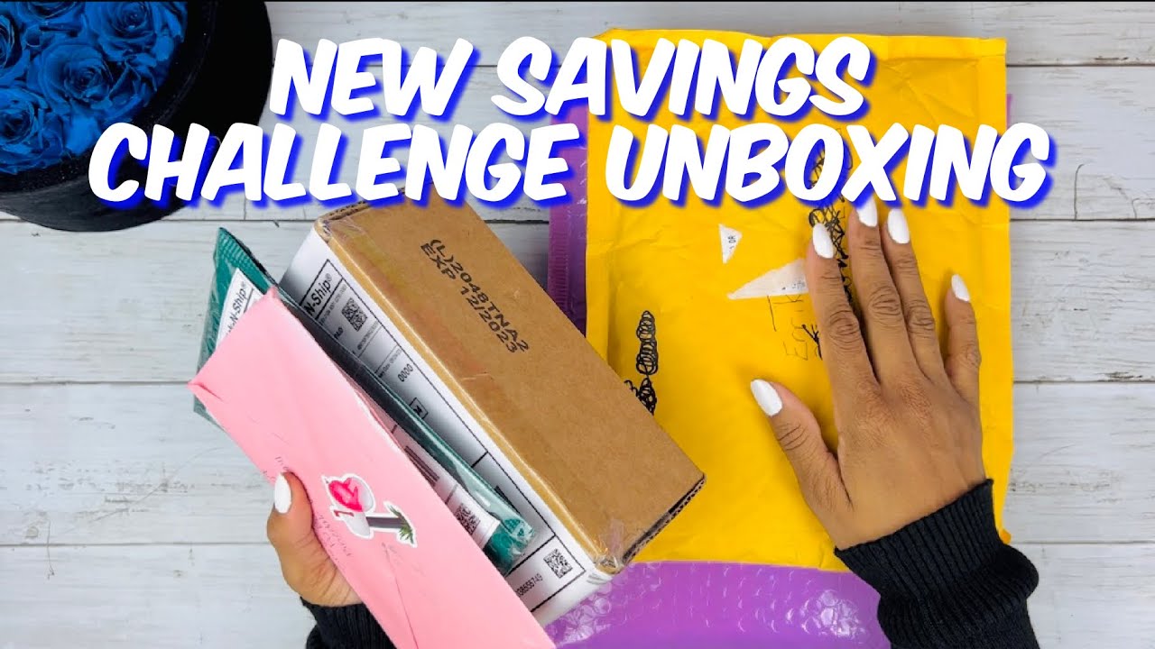 HUGE SAVINGS CHALLENGE UNBOXING | SMALL BUSINESS UNBOXING | CASH STUFFING COMMUNITY | ETSY