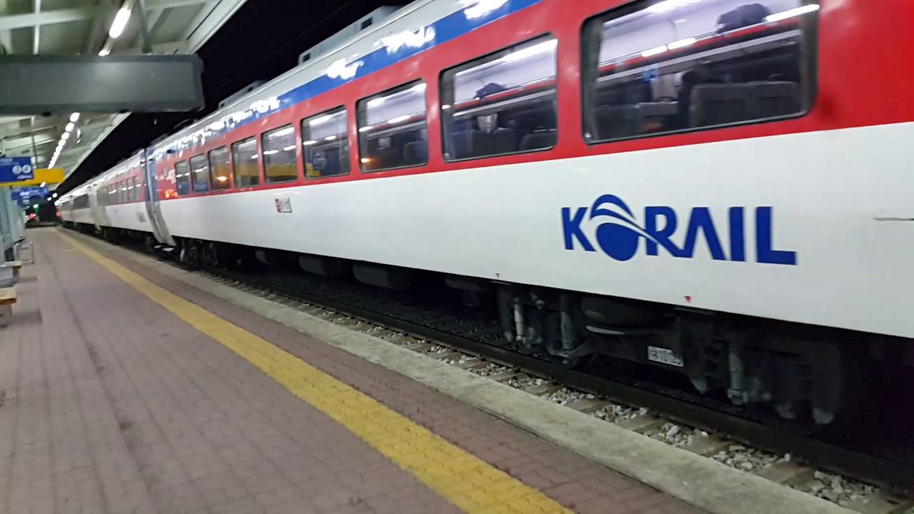 무궁화호 1641 열차 (청량리 - 정동진) 태백역 출발