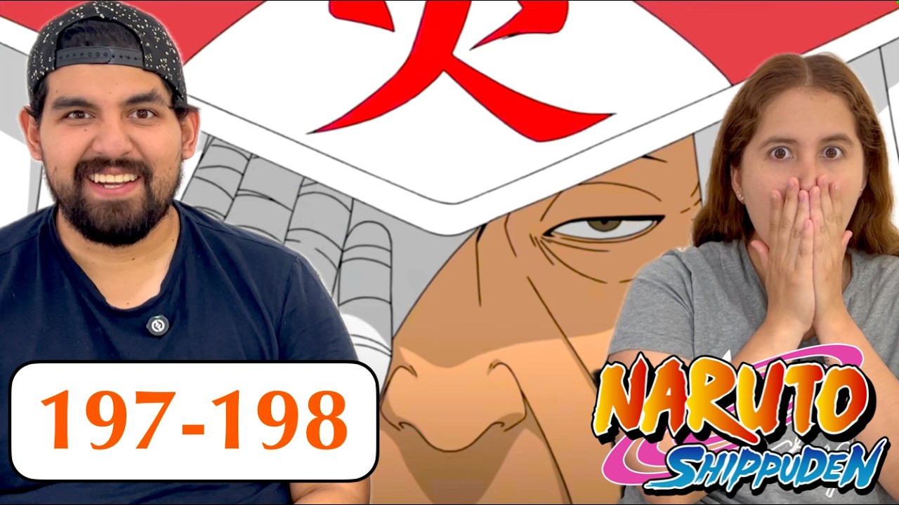 MI ESPOSA REACCIONA POR PRIMERA VEZ A NARUTO SHIPPUDEN capitulo 197-198