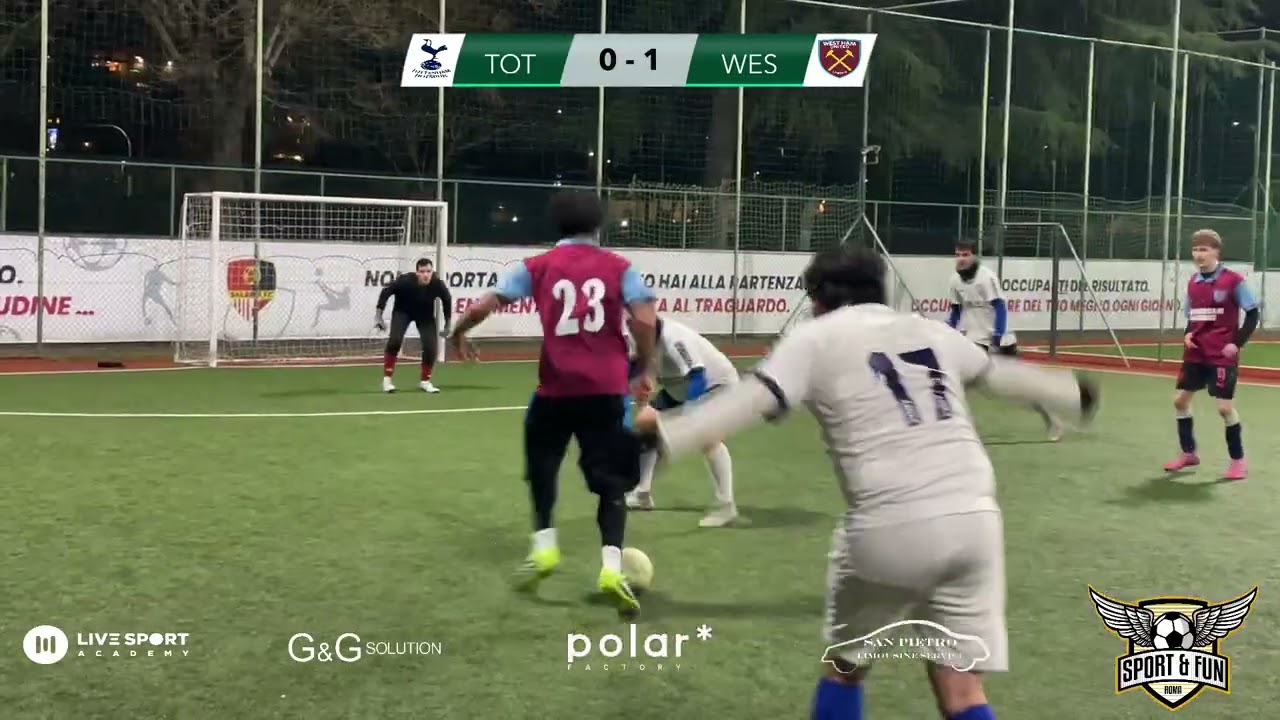 🏆 Roma Sport & Fun | Premier League C5 | Tottenham - West Ham