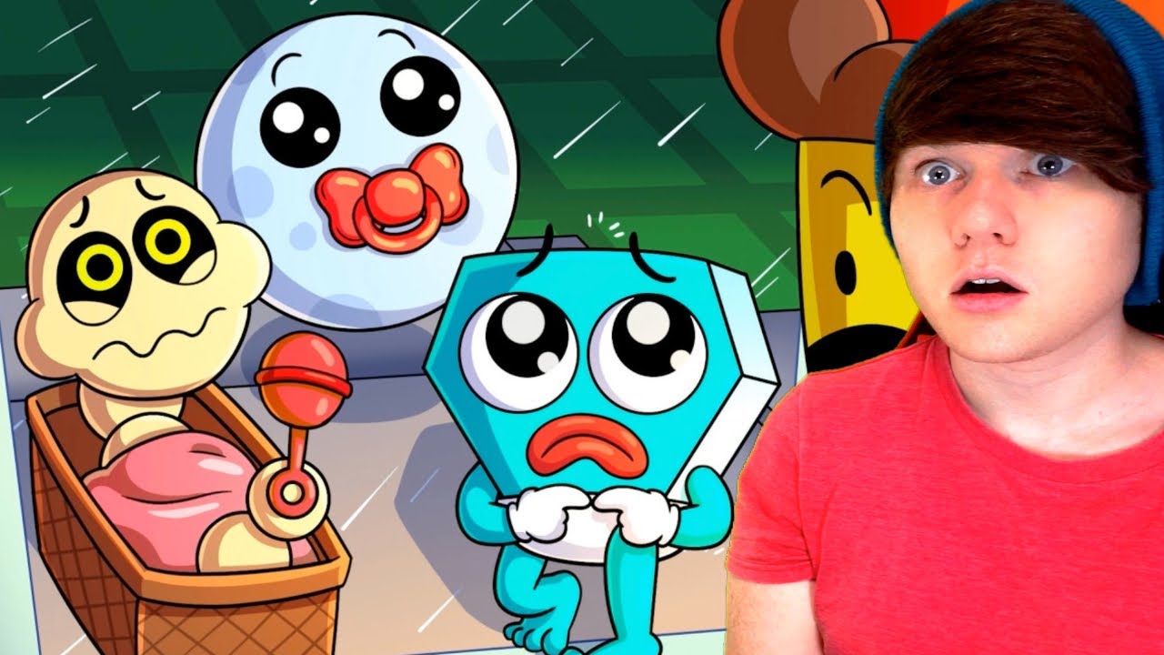 BABY DIAMOND?! Adopting BABY ROBLOX MONSTERS?! (Cartoon Animation) @GameToons REACTION!