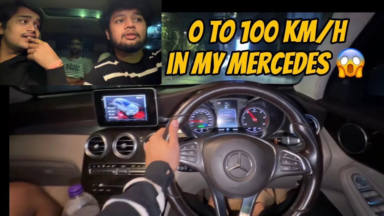 0–100 km/h in My Mercedes 😱 | Vyankatesh Kalbhor Vlogs