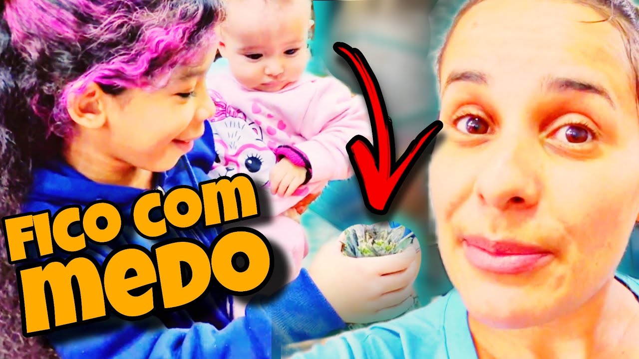 MINHA FILHA FICOU COM MEDO DISSO KKK