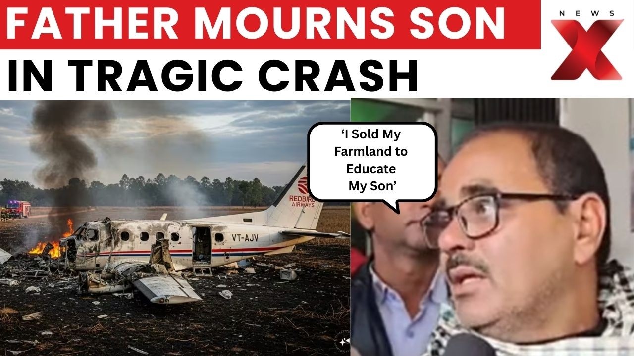 Ranchi-Delhi Air Mishap: Father Breaks Down Over Son Lost in Simaria Air Ambulance Crash | NewsX