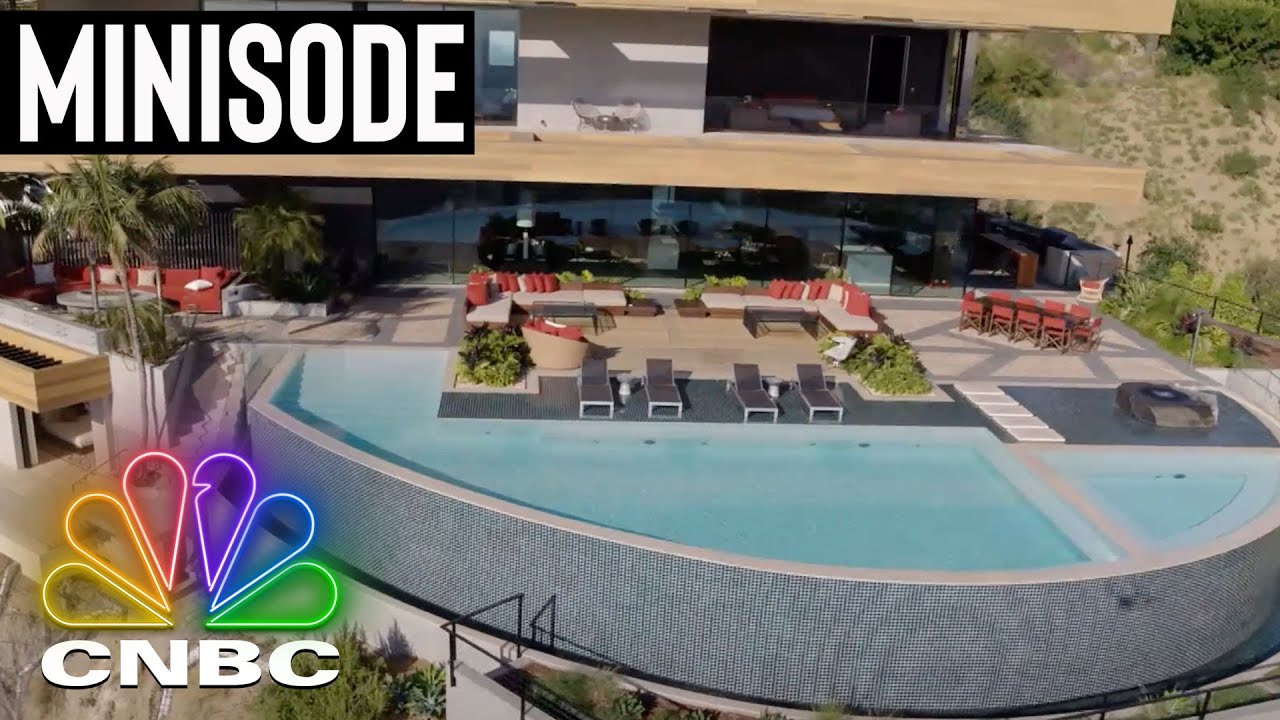 THE $38M MEGA-MANSION DESIGNED BY LENNY KRAVITZ | Secret Lives of The Super Rich