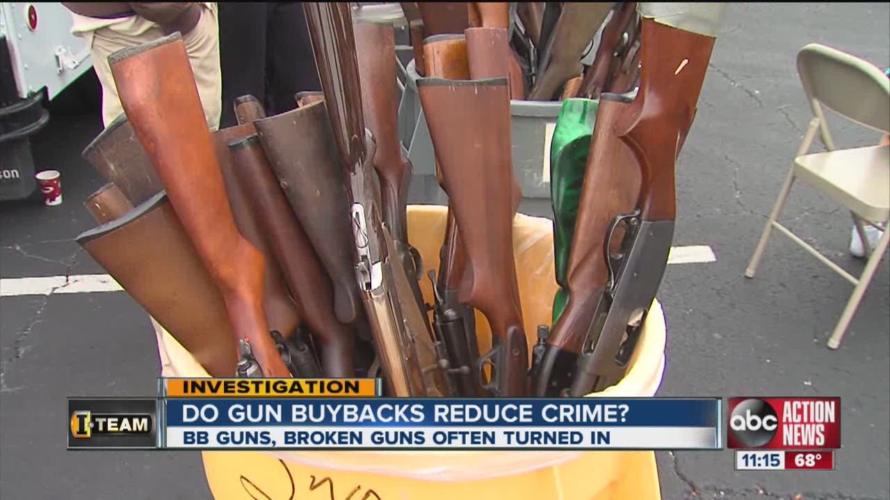 I-Team: Gun buybacks often bring in broken guns, BB guns