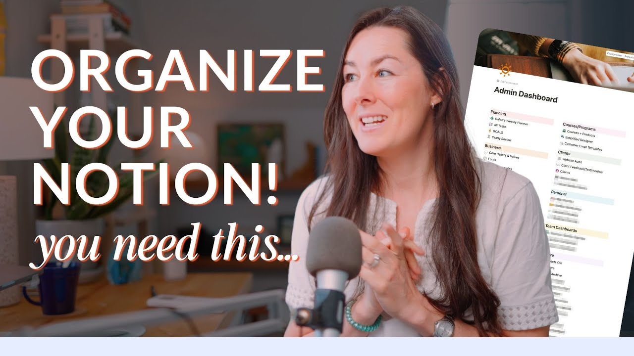 Get Organized With This Super Simple Notion Dashboard Tutorial