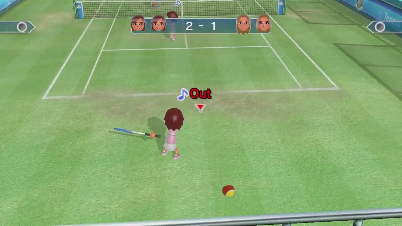 Wii Sports Club - Tennis Jenny vs. Alice And Barbara (Champions)