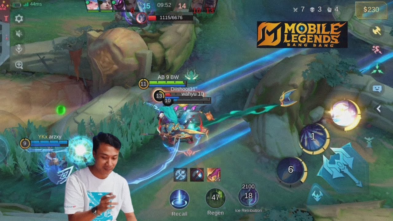 MOBILE LEGENDS: BANG BANG | SOLO RANK GUSION #games #mobilelegends #mobillegands #mlbb #gaming 