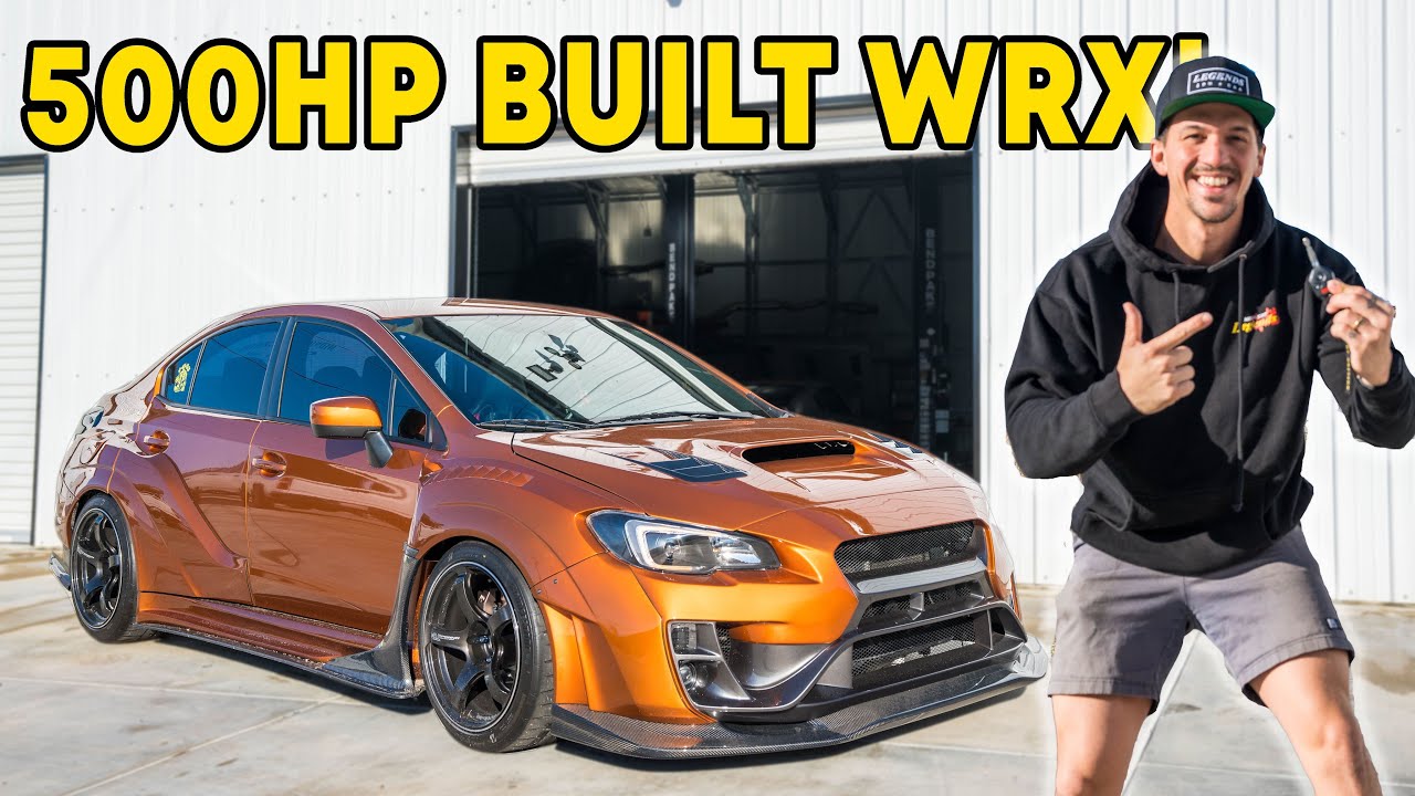 First Drive in the Fully Built 500hp WRX!