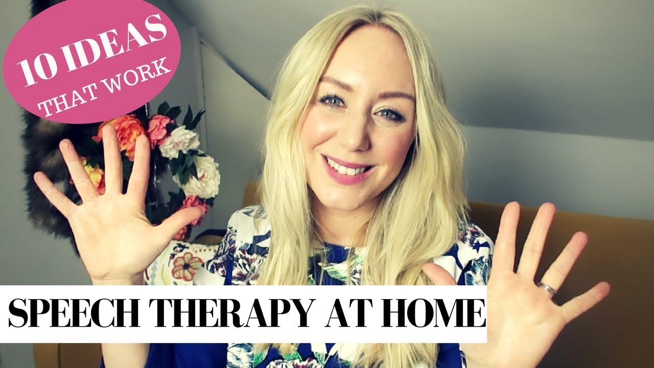 10 effective speech therapy ideas to do at home | SJ STRUM