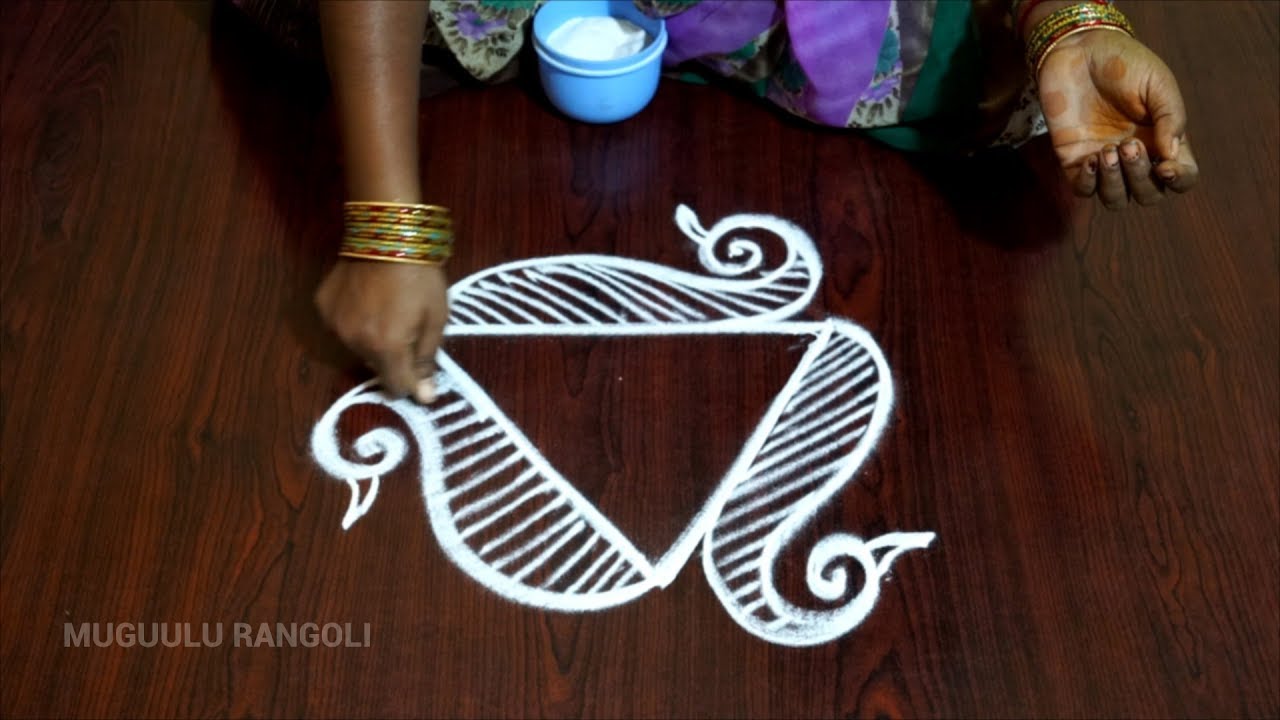 simple and easy muggulu easy pulli kolam easy pulli kolangal best easy rangoli design easy kolangal