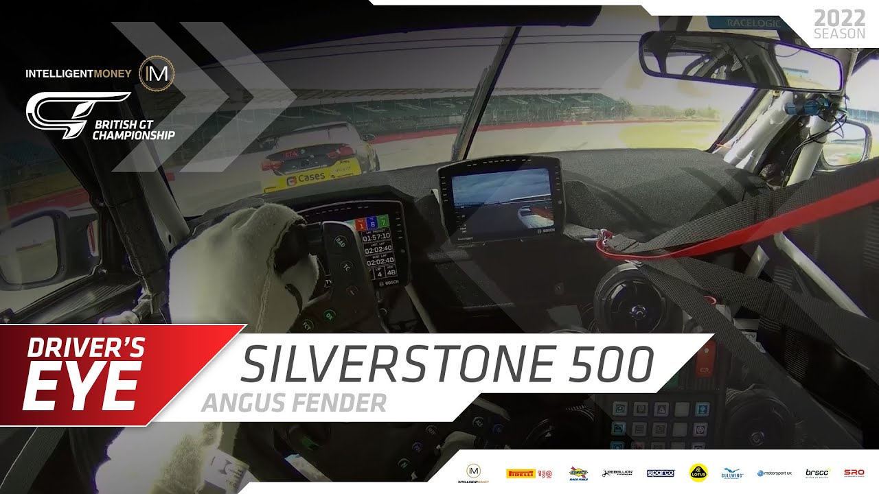 DRIVER'S EYE | Angus Fender, BMW M4 GT3 | Silverstone | British GT