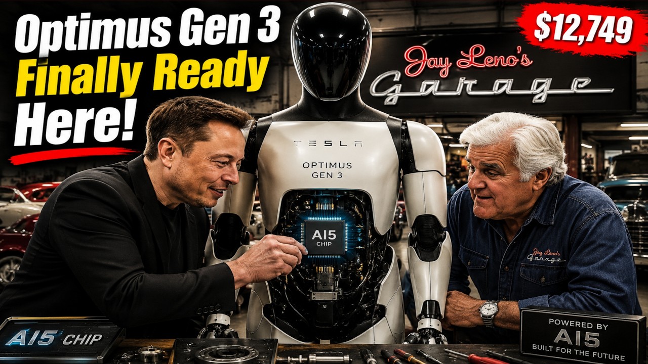 Tesla Optimus Gen 3 Is Almost Here! AI5 Chip install & Start Massive Productions