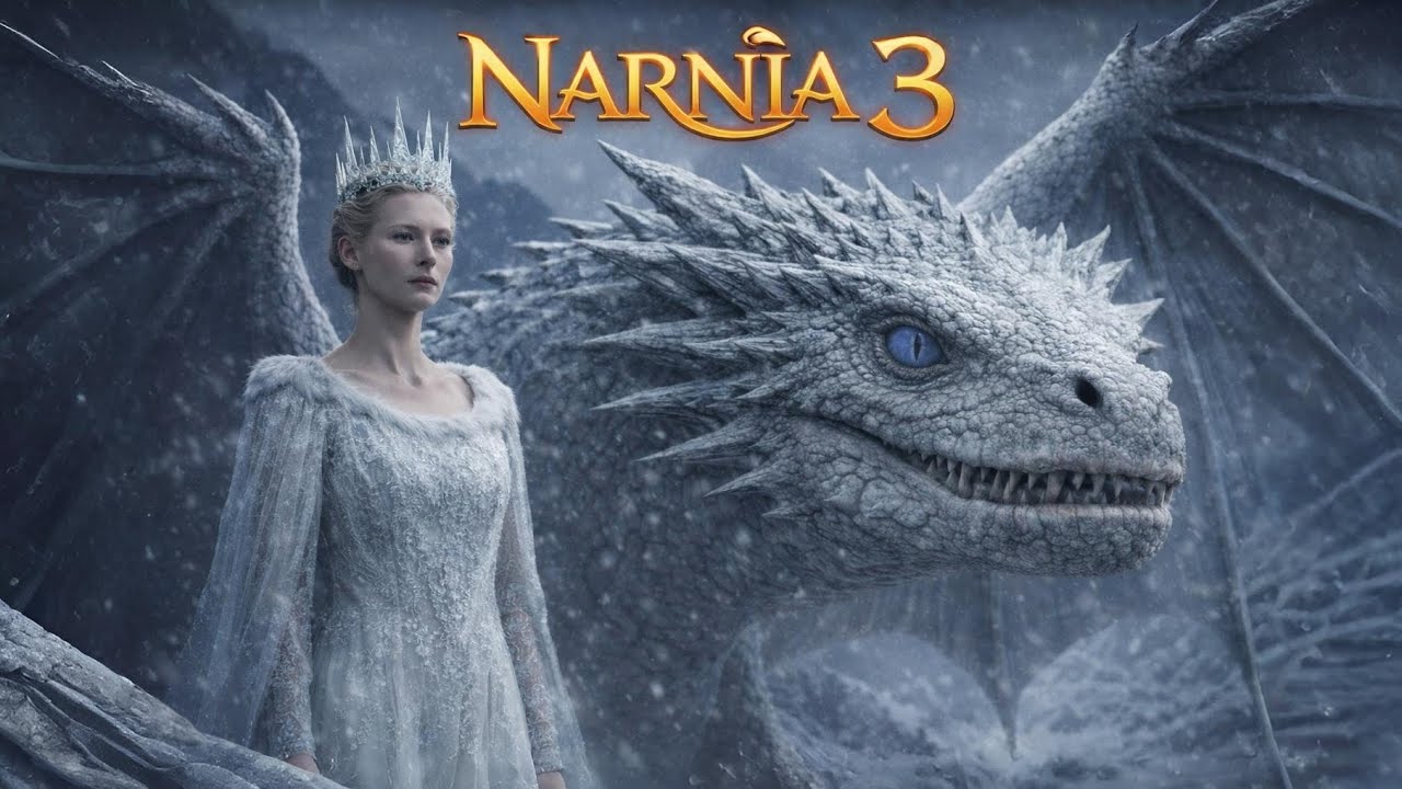 Narnia 3 Hindi Dubbed Final Battle 4K | Ice Dragon & Wolf Vampire Dark Fantasy War