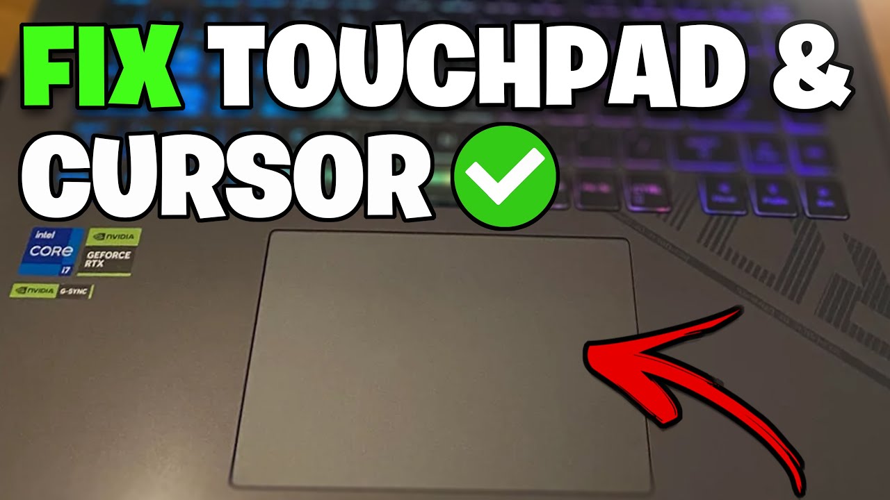 How To Fix Touchpad Not Working & No Cursor on ASUS Laptop - NEW 2026✅