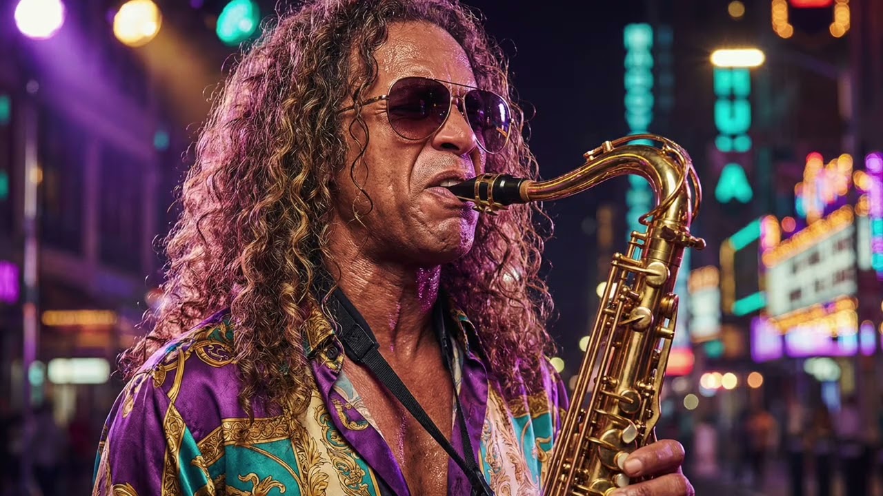 SIDEWALK KING 🎷 • 70s High Energy Funk : Slap Bass & Sax Solo