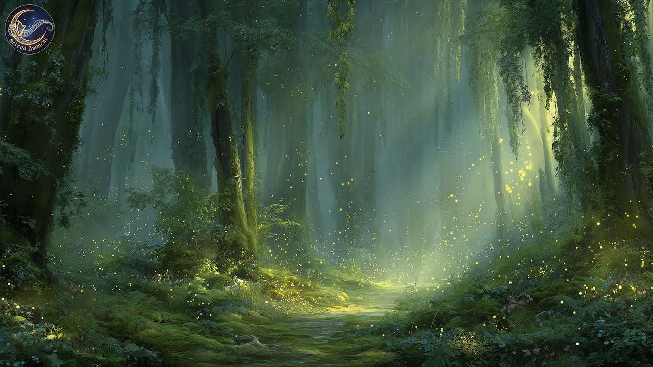 Echoes Beneath the Green Veil ✨ Serena Ambient Fantasy | Gentle Drones, Faint Magic & Deep Serenity