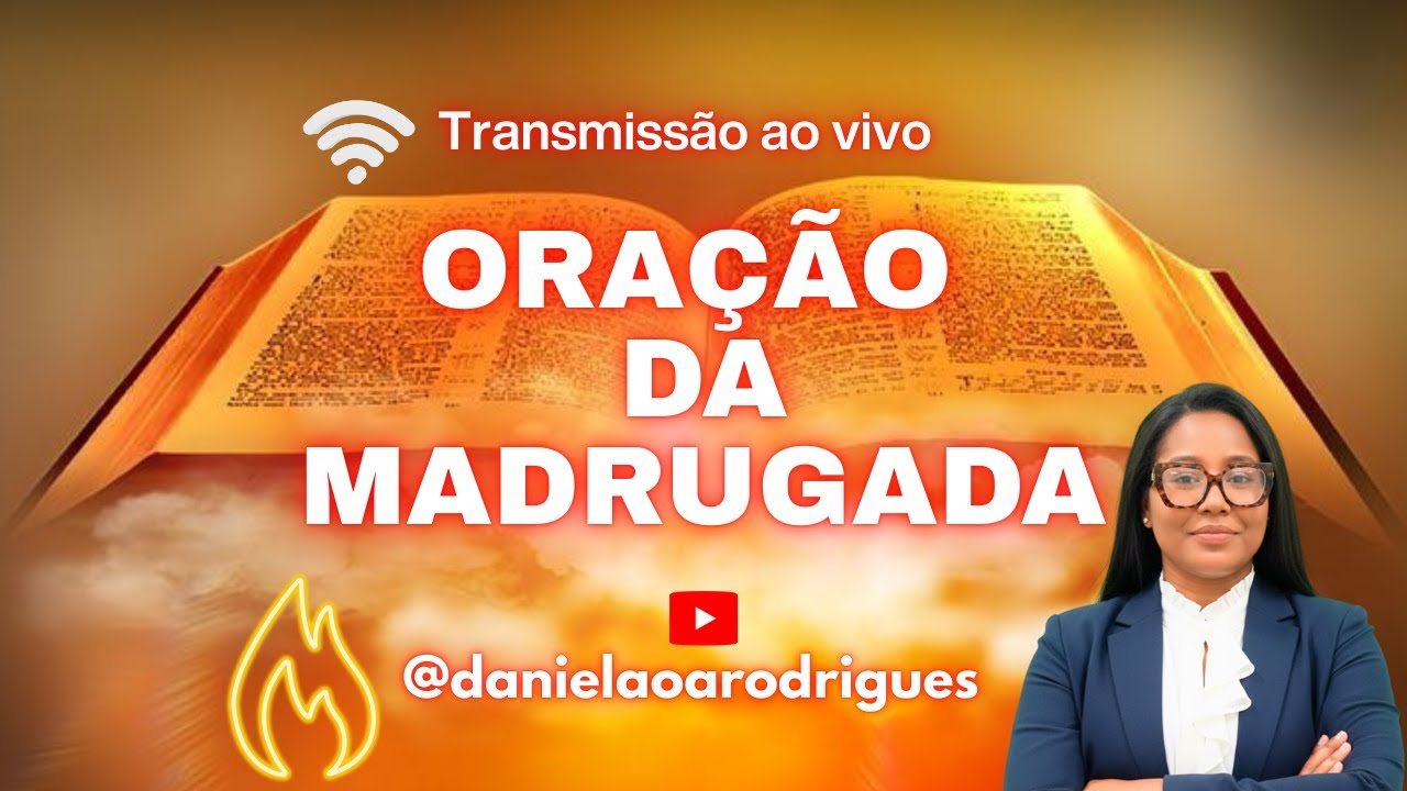 🔴 ORAÇÃO DA MADRUGADA - Com Daniela Rodrigues - HABITAR NÃO É VISITAR: É PERMANECER! 🔴