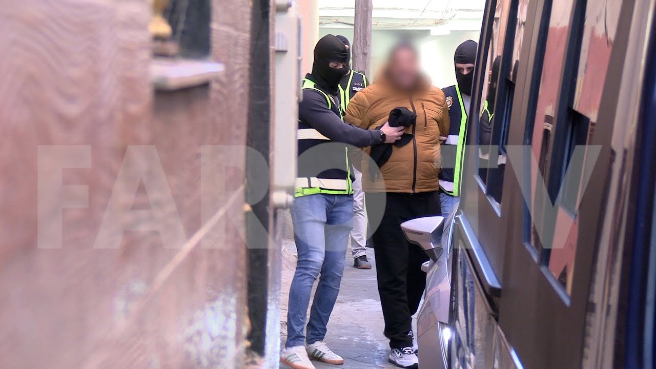 Operación antiterrorista de la Policía Nacional con varios detenidos
