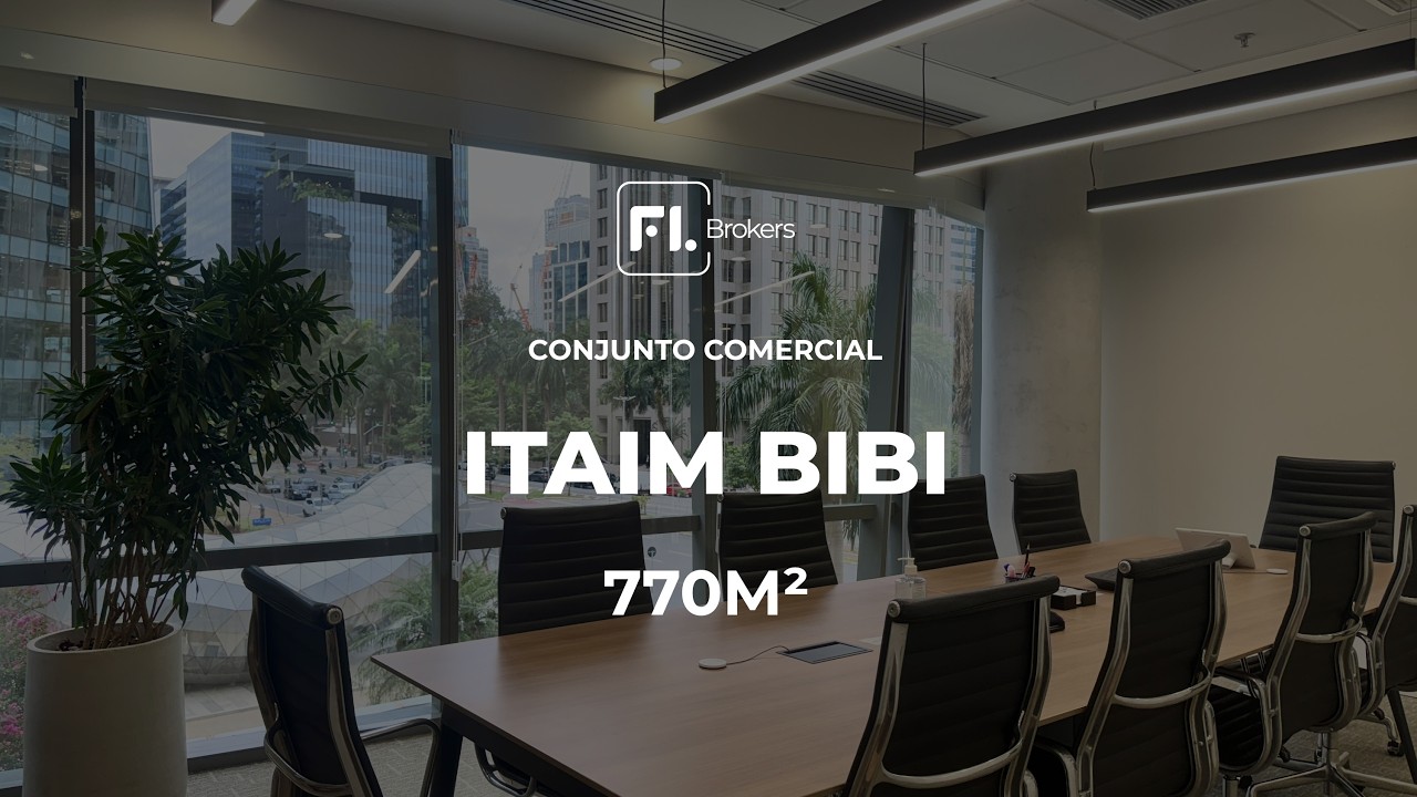 Conjunto Comercial - 770m² -  Locação - Itaim Bibi - São Paulo - SP.