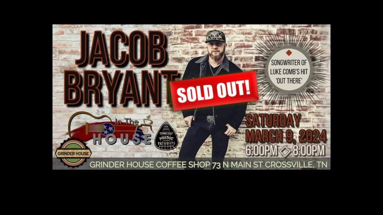 Jacob Bryant  Live 'In the House'
