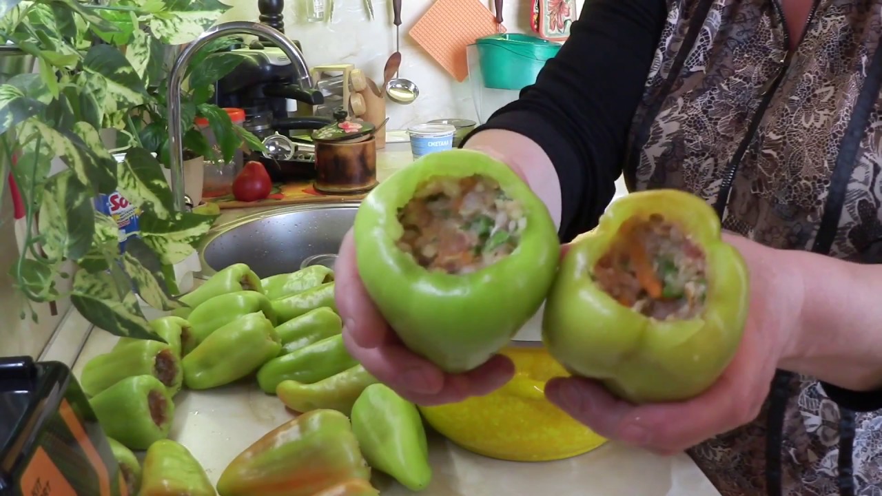 Перцы фаршированные / Мой рецепт фаршированных перцев / Просто и вкусно / 25.07.2017