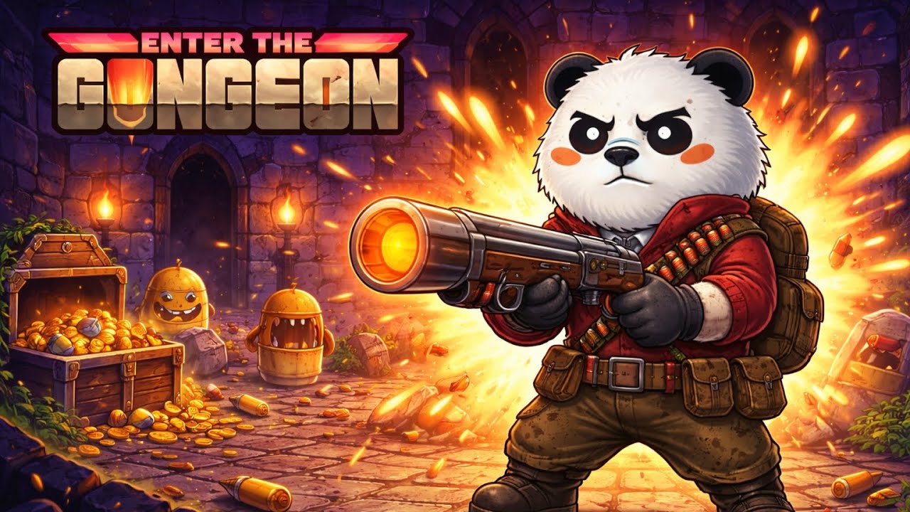 Test : Enter The Gungeon 