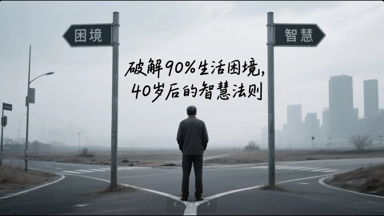 40歲後，真正的人生才開始：破解90%生活困境的智慧法則