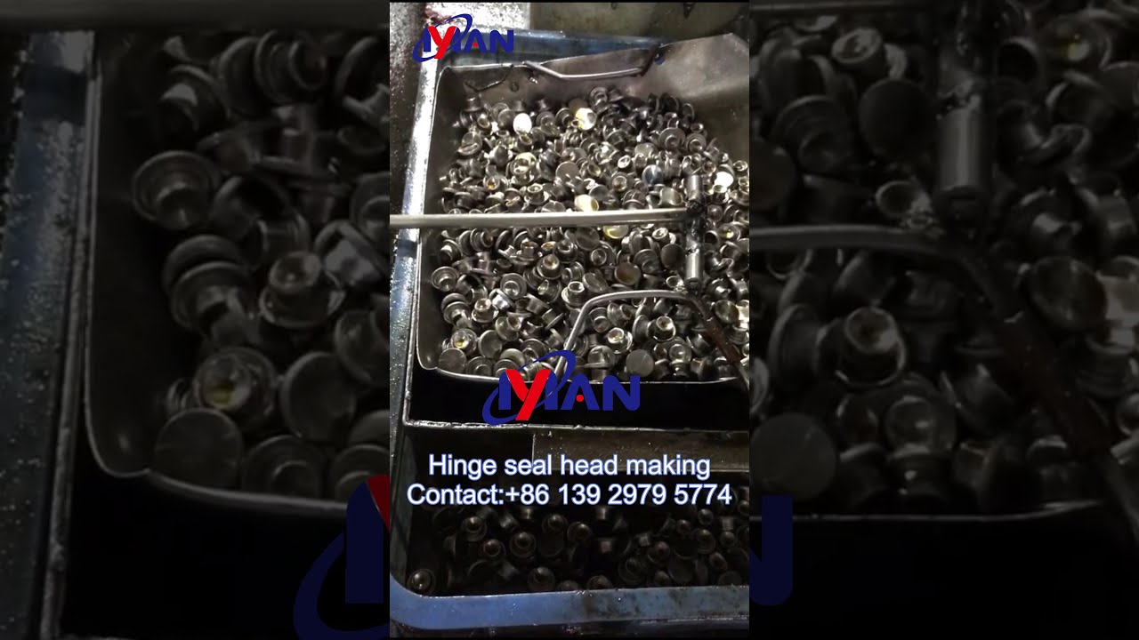 Hinge head making, hinge plug manufacturing, socket for hinges