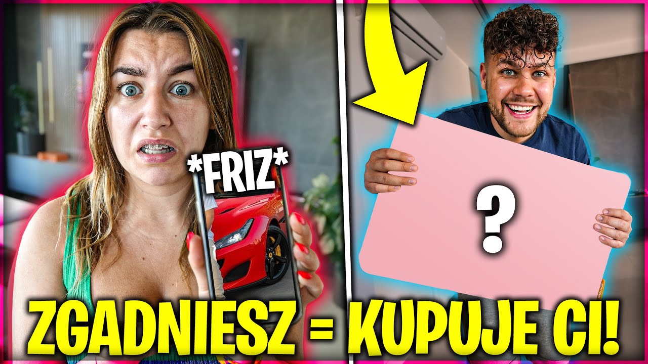 KUPUJE MU WSZYSTKO, JEŚLI ZGADNIE YOUTUBERA PO ZDJĘCIU!