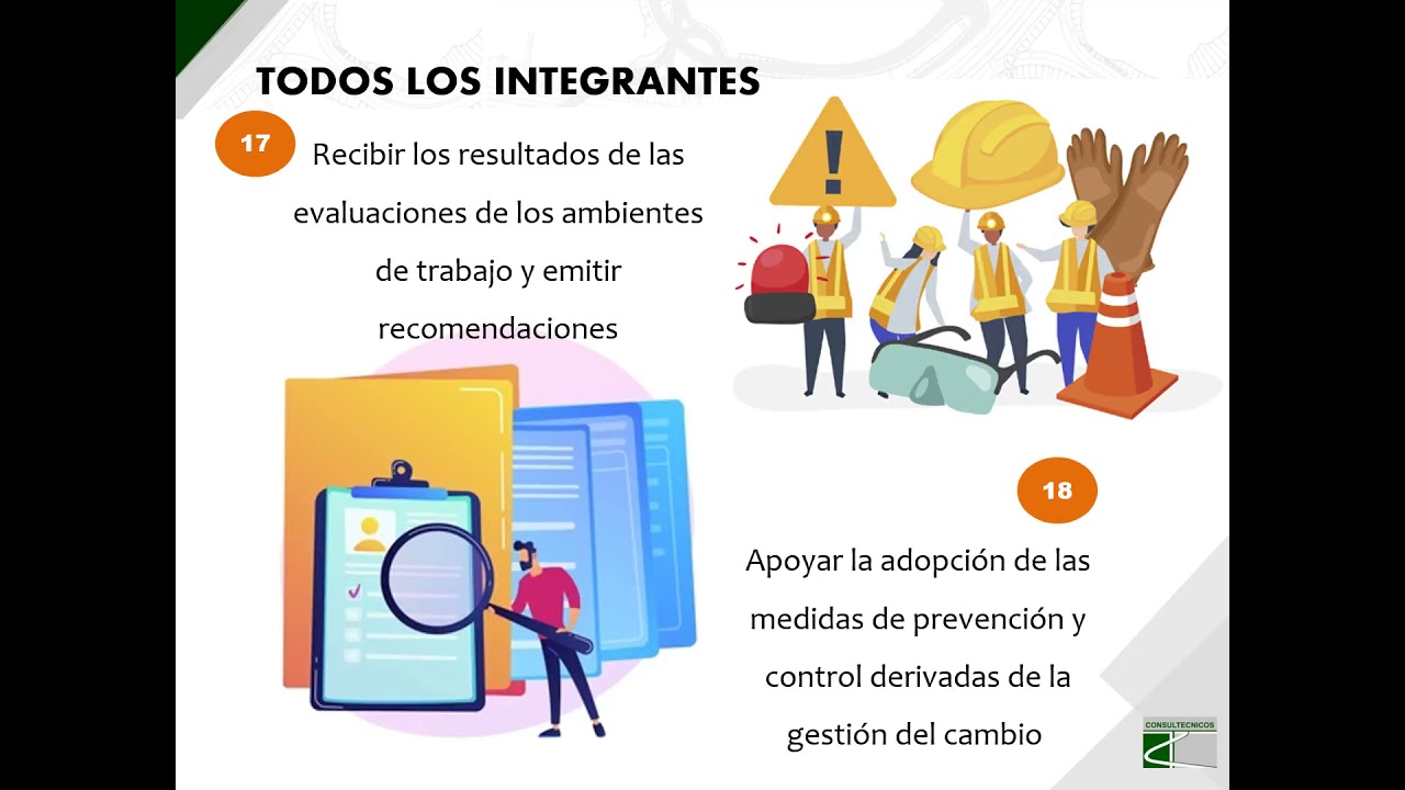 Funciones y responsabilidades COPASST