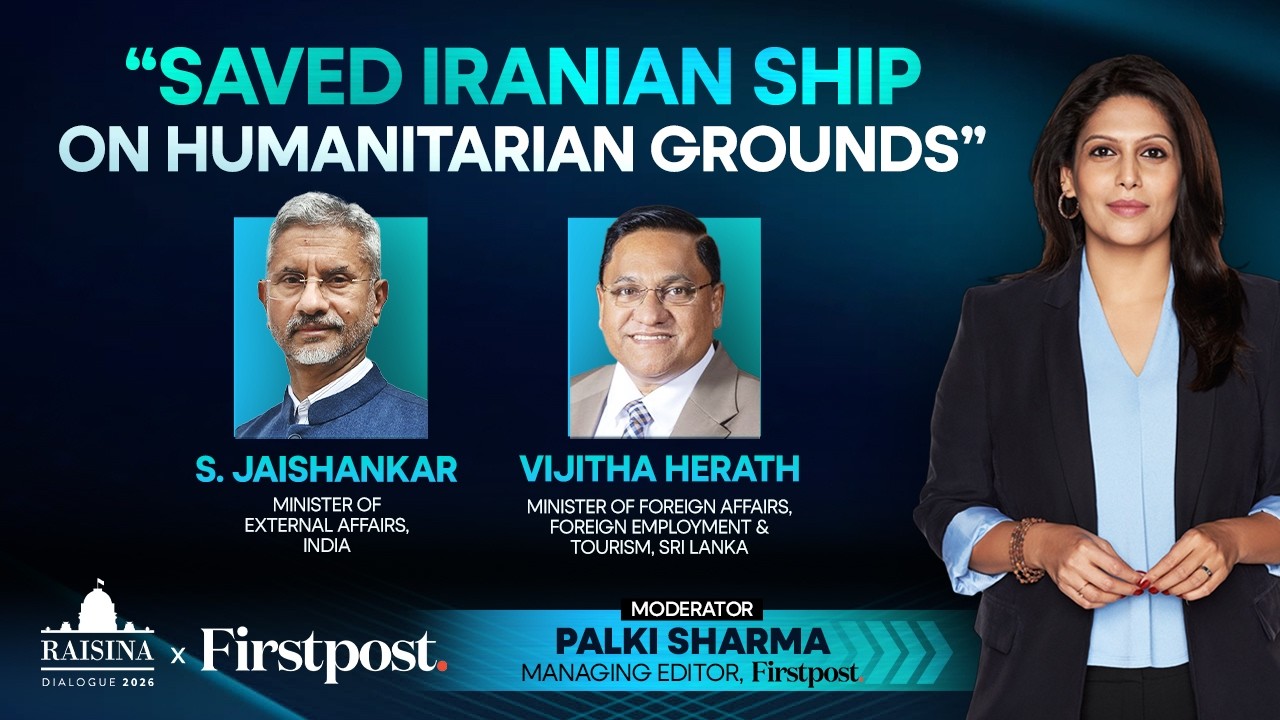 India, Sri Lanka Foreign Ministers Speak on Sunken Iranian Ship | Palki Sharma|Raisina Dialogue 2026