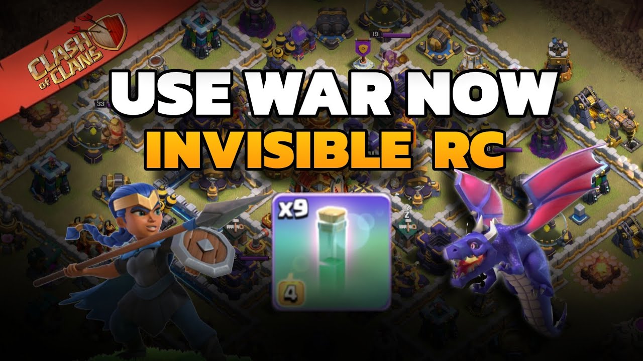 Royal Champion + Invisibility spell | Th16 War Attack Strategy - Clash of Clans