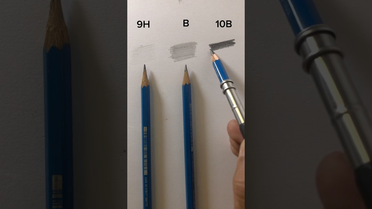 Staedtler pencil (9H,B,10B) 🔥