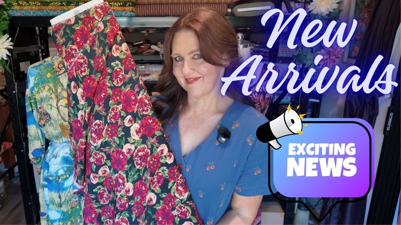 See The Exciting New French Fabric Brand! Sewing Inspo!