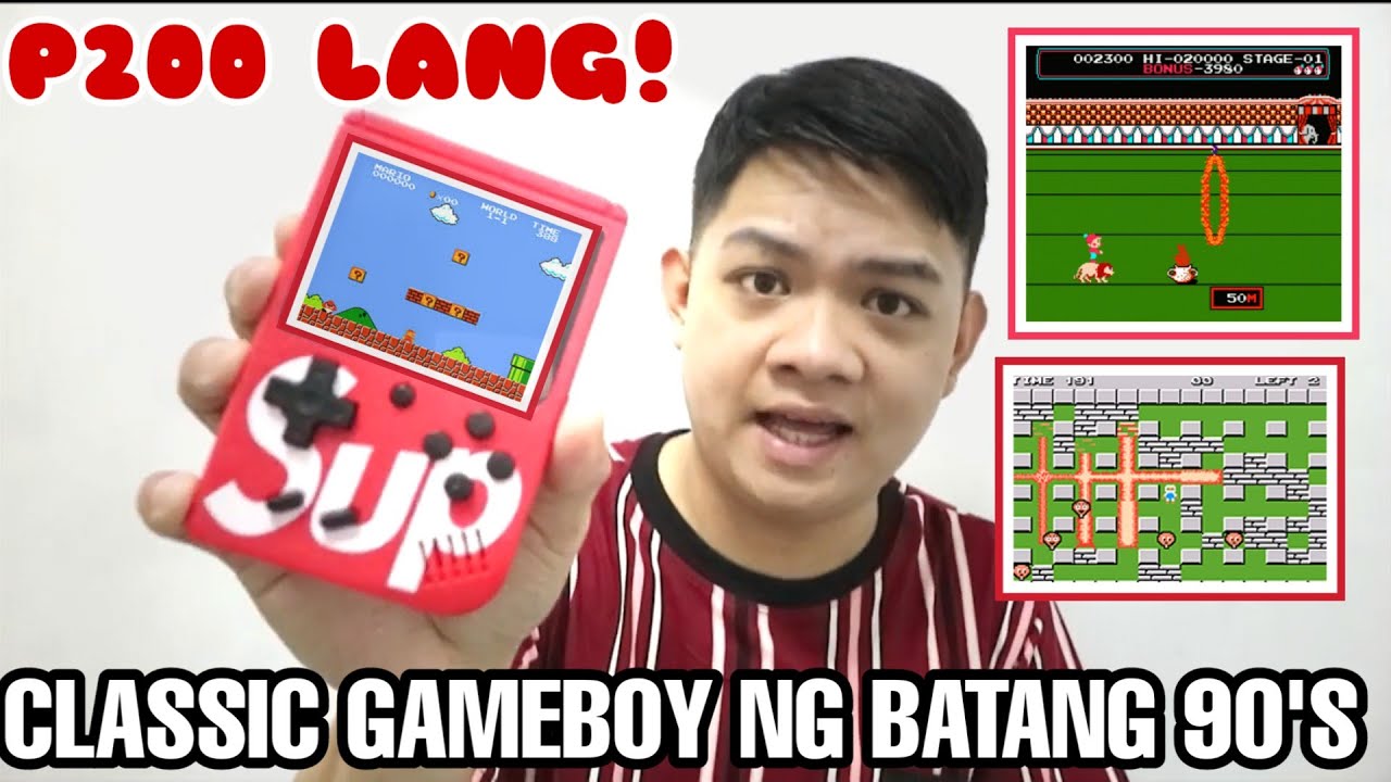 SUP 400 in 1 Retro Gameboy | UNBOXING AND REVIEW | iSirMac