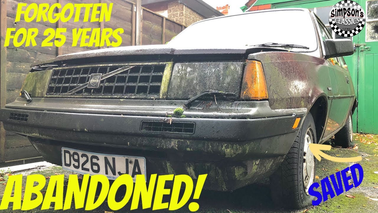 I RESCUE AN ABANDONED VOLVO 340 DL - Forgotten for 25 years!!