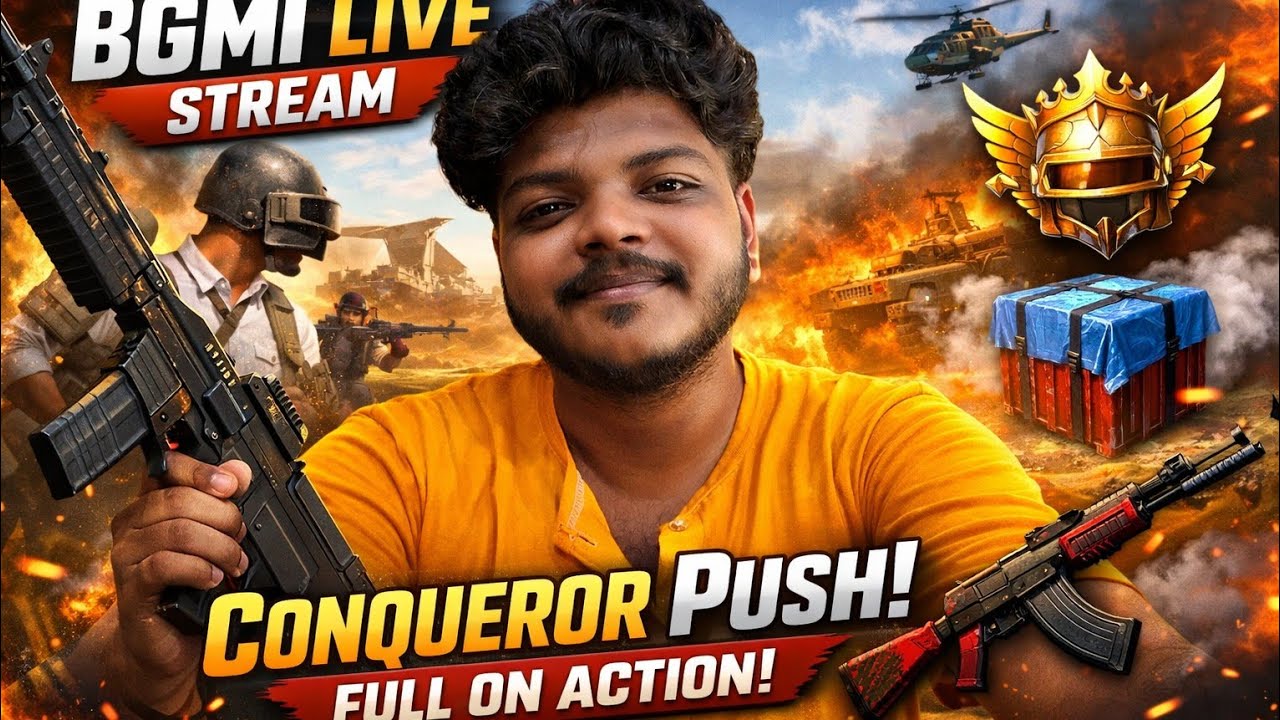 BGMI Rank Push & Pro Gameplay 👑 | Solo vs Squad Action | Join the Squad! 💥