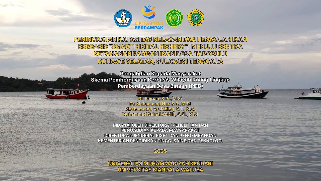 Smart Digital Fishery Menuju Sentra Ketahanan Pangan Ikan