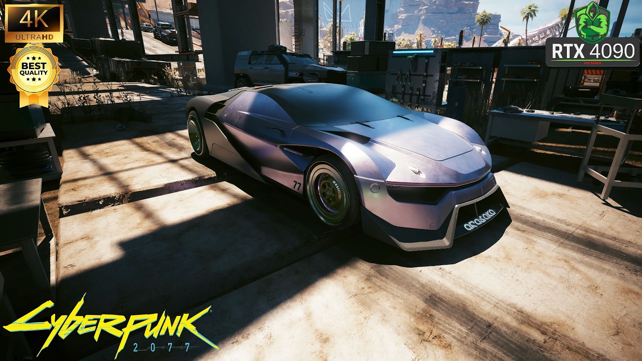 [4K] Freedom : Cyberpunk 2077 - Realistic Immersive Game - Ray Tracing