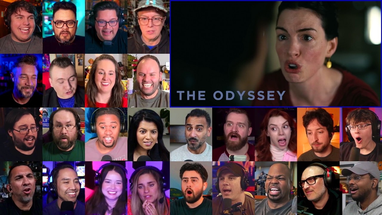 The Odyssey | Official Trailer | Reaction Mashup